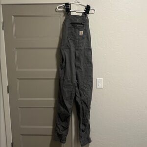Carhartt Charcoal Bib Overalls